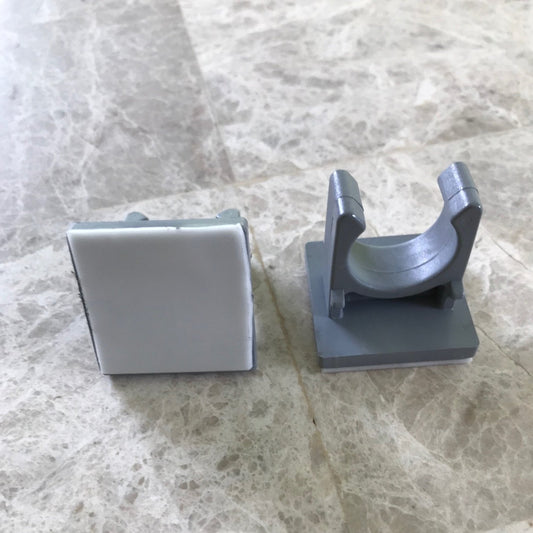 Adhesive Pipe Clip Fasteners (price per 100 units)