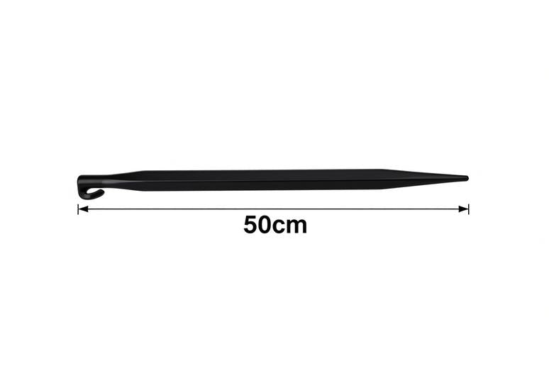 Sand Pegs – 50cm, 30cm & 22cm (Black & Yellow)